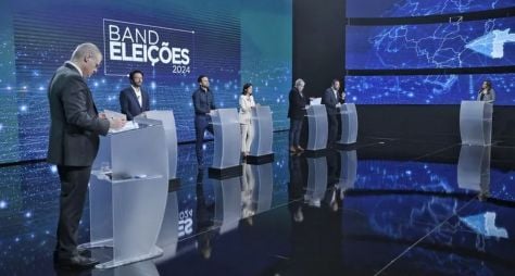 Band triplica sua audiência com debate entre candidatos à Prefeitura de São Paulo