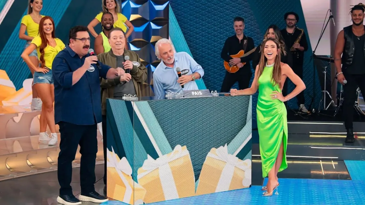 “Programa Silvio Santos com Patricia Abravanel” celebra o Dia dos Pais com famosos e seus filhos