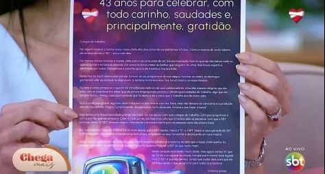 "Vamos ter que ser fortes e arregaçar nossas mangas", diz filha de Silvio Santos, no aniversário do SBT