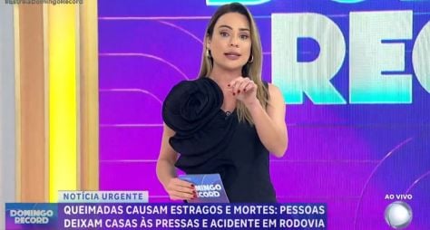 "Domingo Record" estreia com menos da metade da audiência do "Domingo Legal"