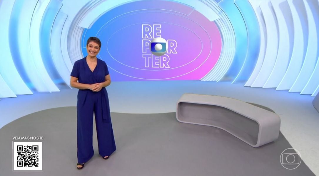 Sandra Annenberg no Globo Repórter/Globo