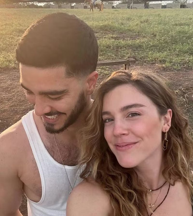 Leonardo Bittencourt e Alice Wegmann. Foto: Instagram