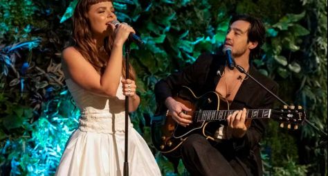 Cantores Julia Mestre e Tiago Iorc gravaram uma participação na novela “Mania de você”