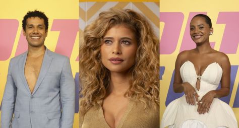 Elenco de "Volta Por Cima" se reúne no evento de lançamento da novela