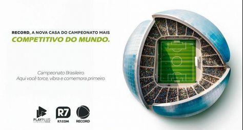 Brasileirão na RECORD: 38 partidas por ano, incluindo jogos de todas as torcidas