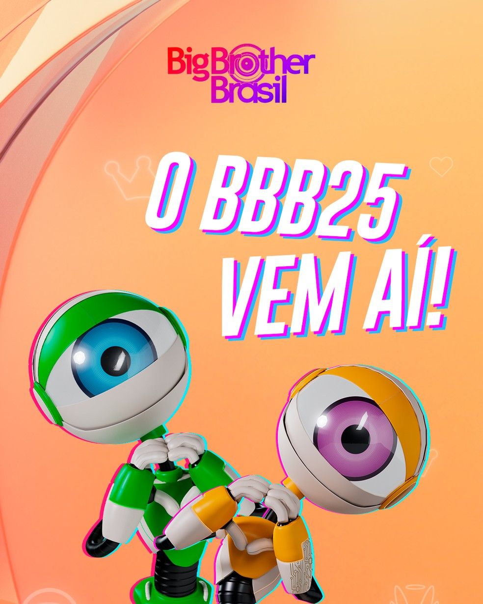 BBB 25 estreia em janeiro na Globo. Foto: Globo