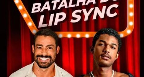 Duelo de galãs: Cauã Reymond e Juan Paiva na "Batalha do Lip Sync"