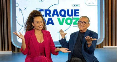 Conheça o "Craque da Voz", o reality com Karine Alves e Galvão Bueno