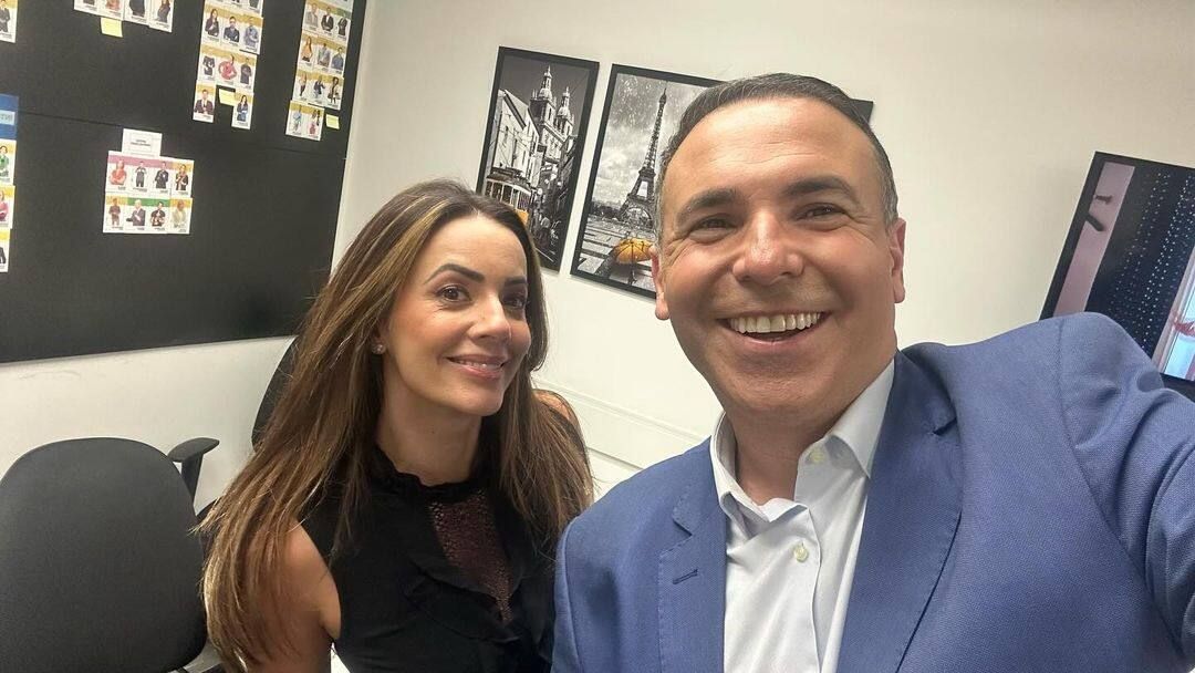 Paloma Tocci e Reinaldo Gottino Foto: Reprodução/Instagram