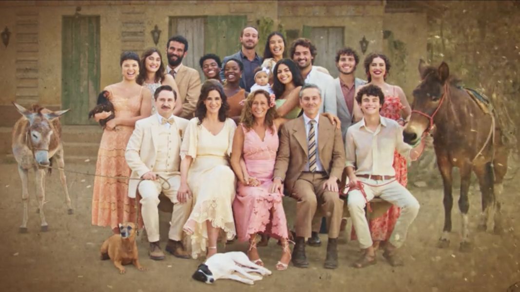 Cena final de No Rancho Fundo. Foto: TV Globo