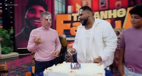 SBT supera estreia do "Tamanho Família", agora exibido no Domingão com Huck, com game show do Domingo Legal