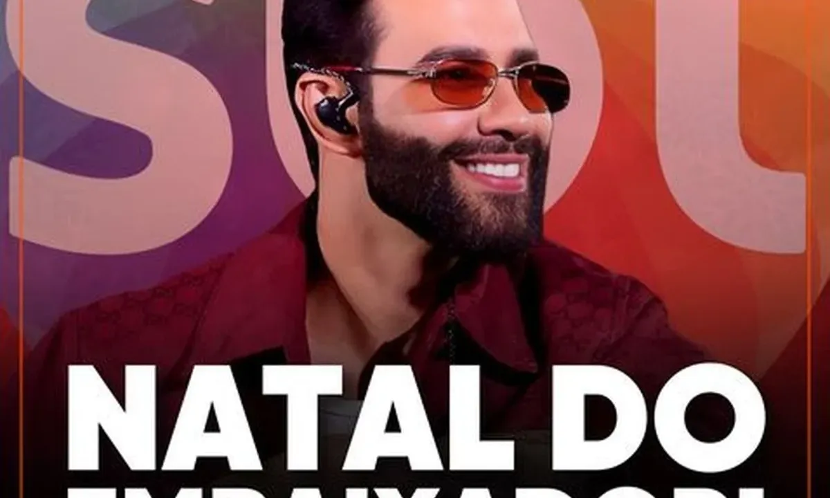 "Natal do Embaixador": o especial com o cantor Gusttavo Lima no SBT