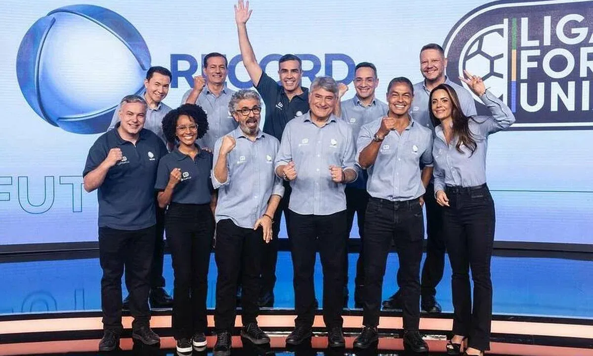 Record apresenta o time de jornalistas para a cobertura do Brasileirão e Paulista 2025