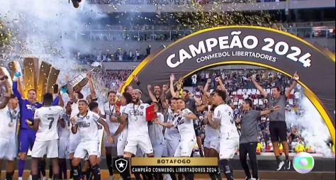 Botafogo conquista título inédito da Libertadores com vitória sobre o Atlético Mineiro e Globo registra recordes de audiência