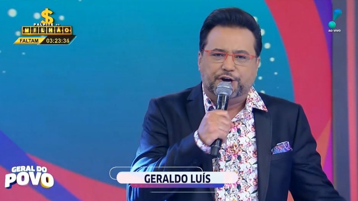 Geraldo Luís. Foto: Reprodução/RedeTV!