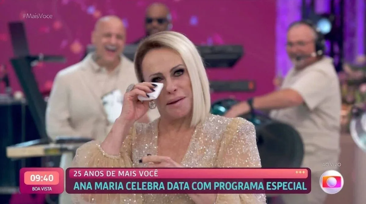 Especial 25 anos do Mais Você. Foto: Reprodução/TV Globo