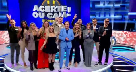 Paulinho Vilhena, Reinaldo Gottino e Gracyanne Barbosa estão entre os participantes do episódio especial do "Acerte ou Caia!"