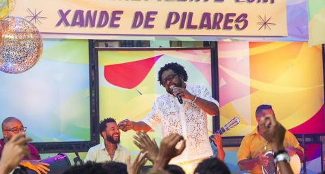 Xande de Pilares participa de "Volta por Cima" em show no mercadão da Vila Cambucá