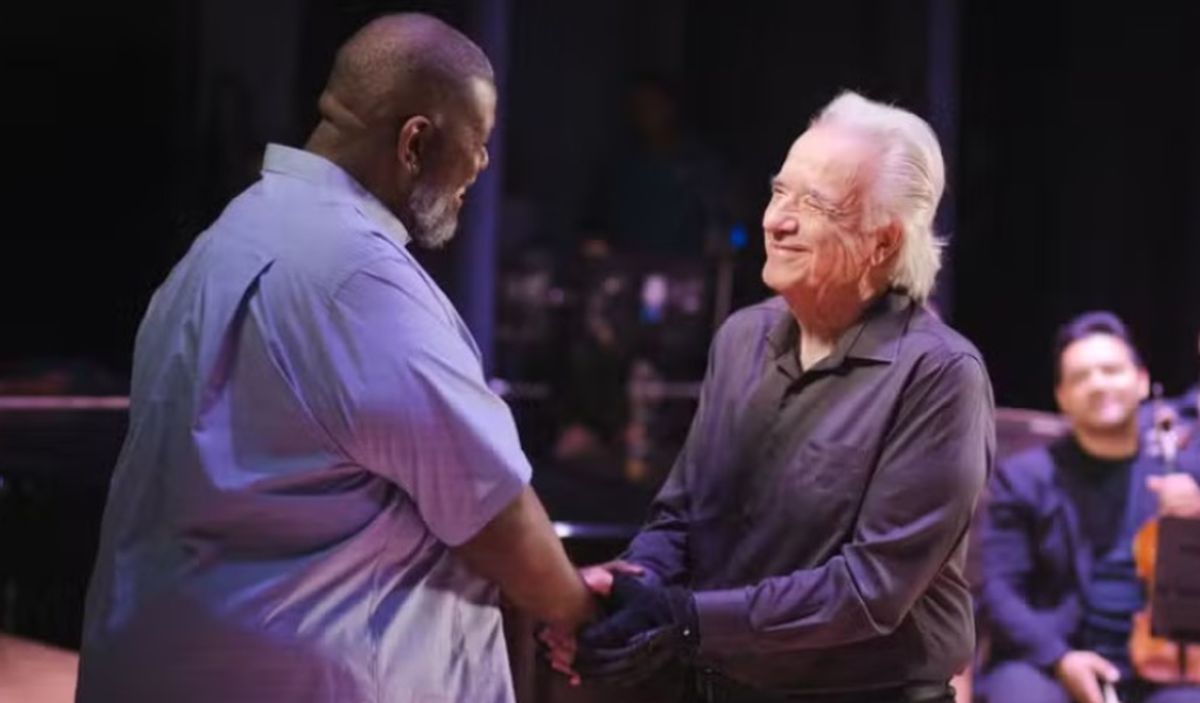 Péricles e João Carlos Martins. Foto: TV Globo/Jordan Vilas