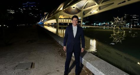 Cesar Filho apresenta a retrospectiva 2024 direto do Museu do Amanha, no Rio de Janeiro