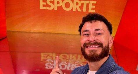 Fred Bruno estreia como novo apresentador do "Globo Esporte SP" com propostas inovadoras