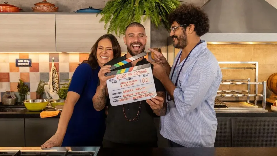 Diogo Nogueira estreia em “Diogo na Cozinha” em 20 de janeiro, no GNT
