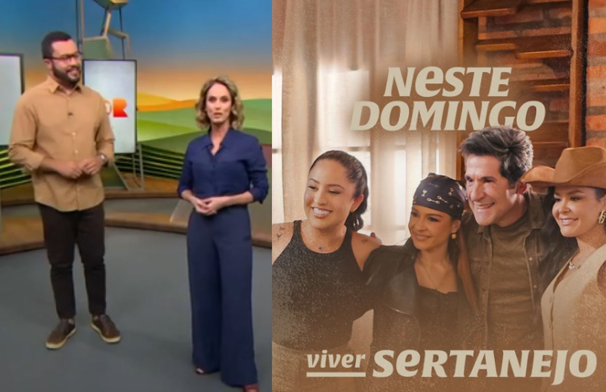 Globo Rural e Viver Sertanejo. Foto: TV Globo