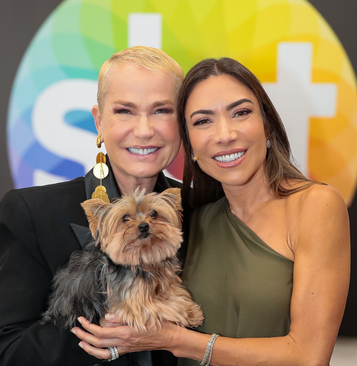 Xuxa e Patrícia Abravanel. Foto: Gabriel Cardoso/SBT