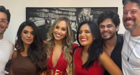 Dispensa do SBT, Márcia Dantas grava o reality "Acerte ou Caia!", game show da Record