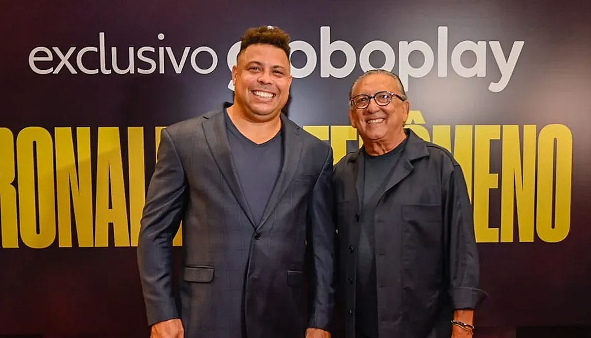 Ronaldo e Galvão. Foto: Divulgação