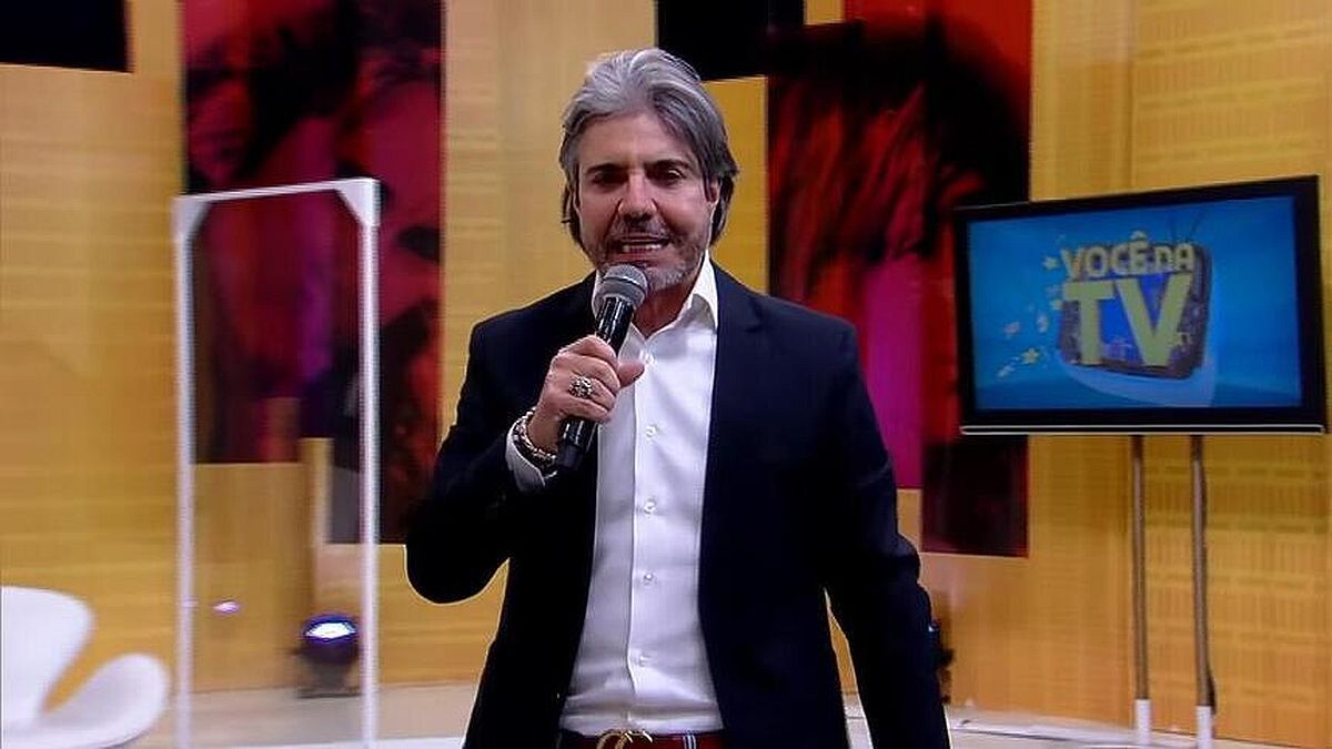 João Kléber no Você na TV. Foto: Reprodução/RedeTV!