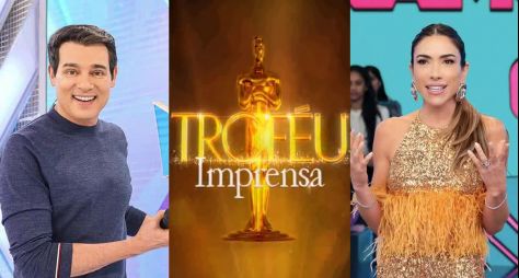 Saiba revela data de exibição do "Troféu Imprensa" com Celso Portiolli e Patrícia Abravanel