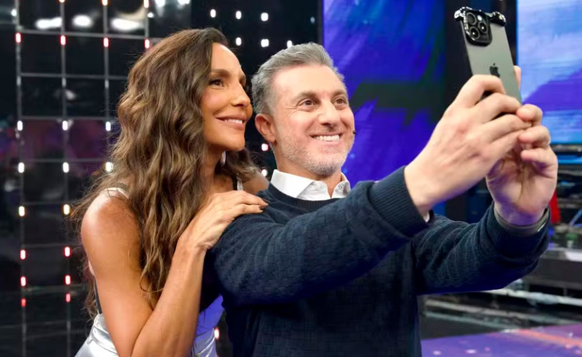 Ivete e Luciano. Foto: TV Globo/Manoella Mello