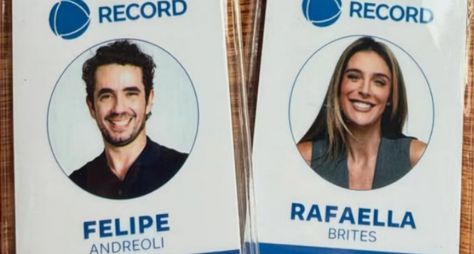 Record define títulos dos realities que serão comandados por Felipe Andreoli e Rafa Brites