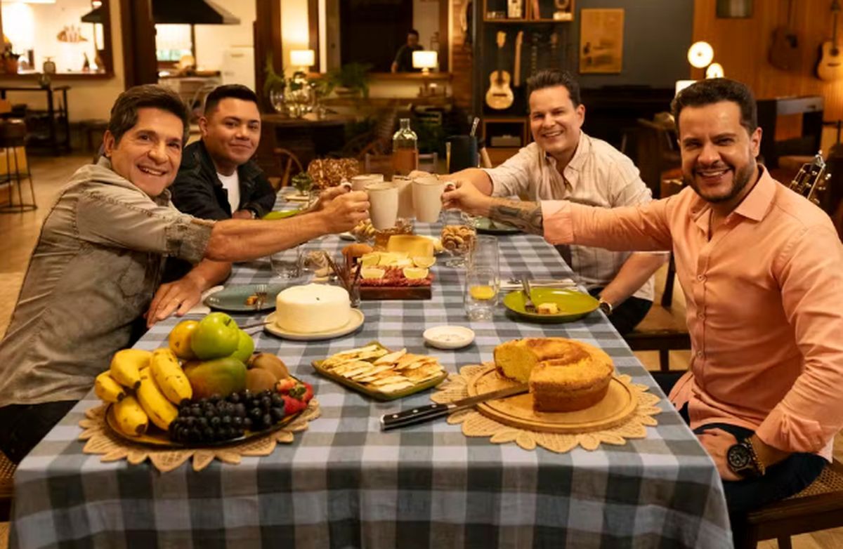 Daniel, Felipe Araújo e João Neto & Frederico. Foto: Globo/Giu Pera