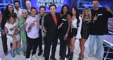 Humorista Beto Silva, Gilliard, Mulher Filé e Popó estão entre os convidados do "Acerte ou Caia!"