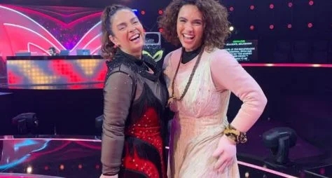 Claudia Ohana e Giovana Cordeiro são desmascaradas no "The MasKed Singer Brasil"