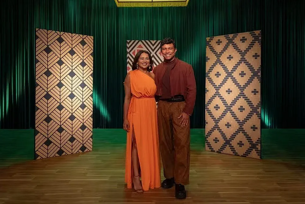 Dira Paes e Xamã serão os apresentadores do "Falas da Terra" 2025