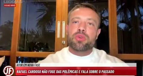 Rafael Cardoso fala sobre depressão, uso de drogas e classifica “Sol Nascente” como seu maior fracasso na TV
