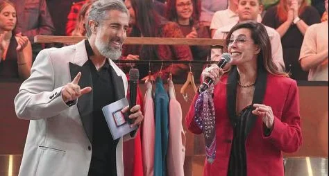 Christiane Torloni participa do “Caldeirão com Mion” em edição especial de aniversário da Globo