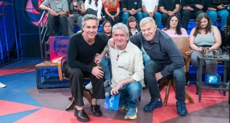 "Altas Horas" celebra as trajetórias dos atores Alexandre Nero e Miguel Falabella,