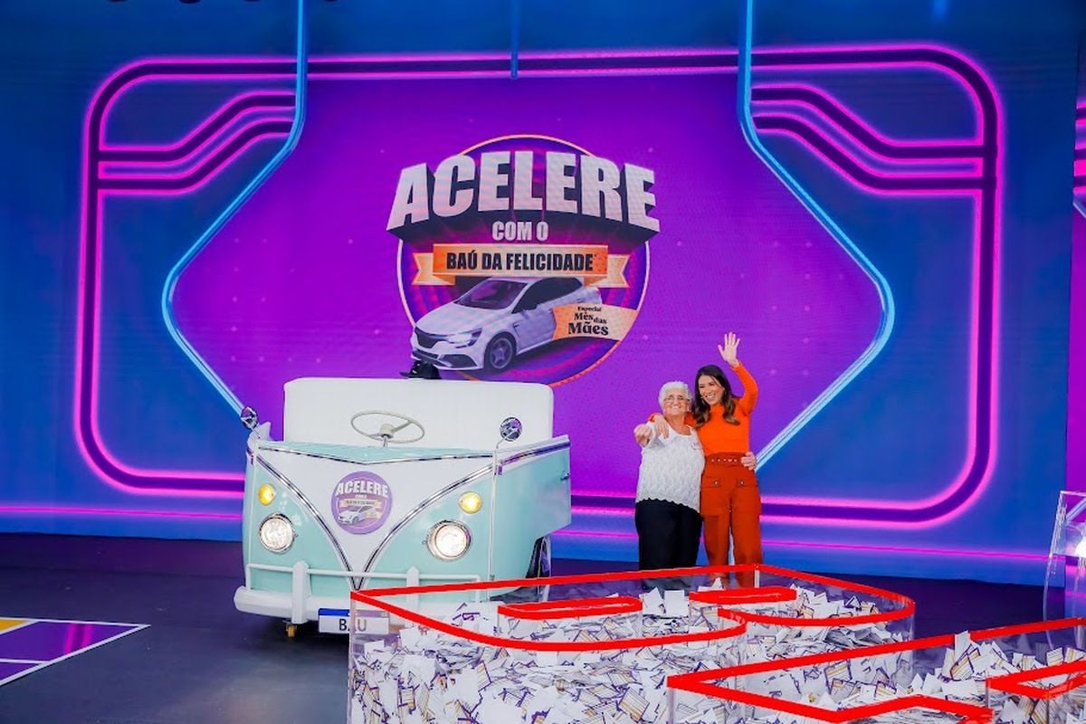 SBT estreia “Acelere com o Baú” com Rebeca Abravanel no comando