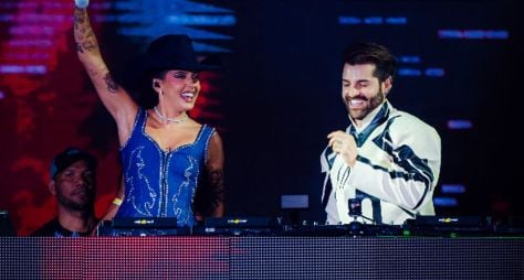 Com show de drones, Ana Castela e Alok gravaram videoclipe de “Deixa Nois Viver”