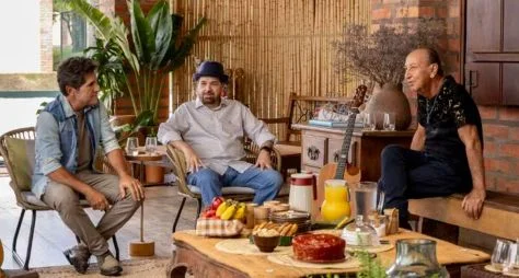 Daniel recebe Peninha e César Augusto no "Viver Sertanejo"