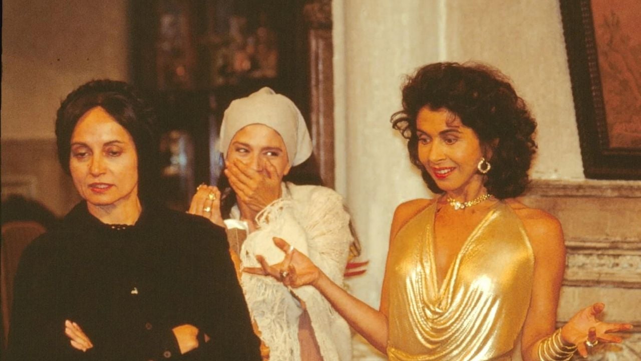 Gravação da novela Tieta. Foto: Divulgação/TV Globo