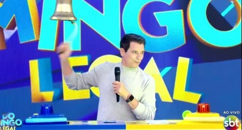 Celso Portiolli supera Luciano Huck e lidera audiência no domingo
