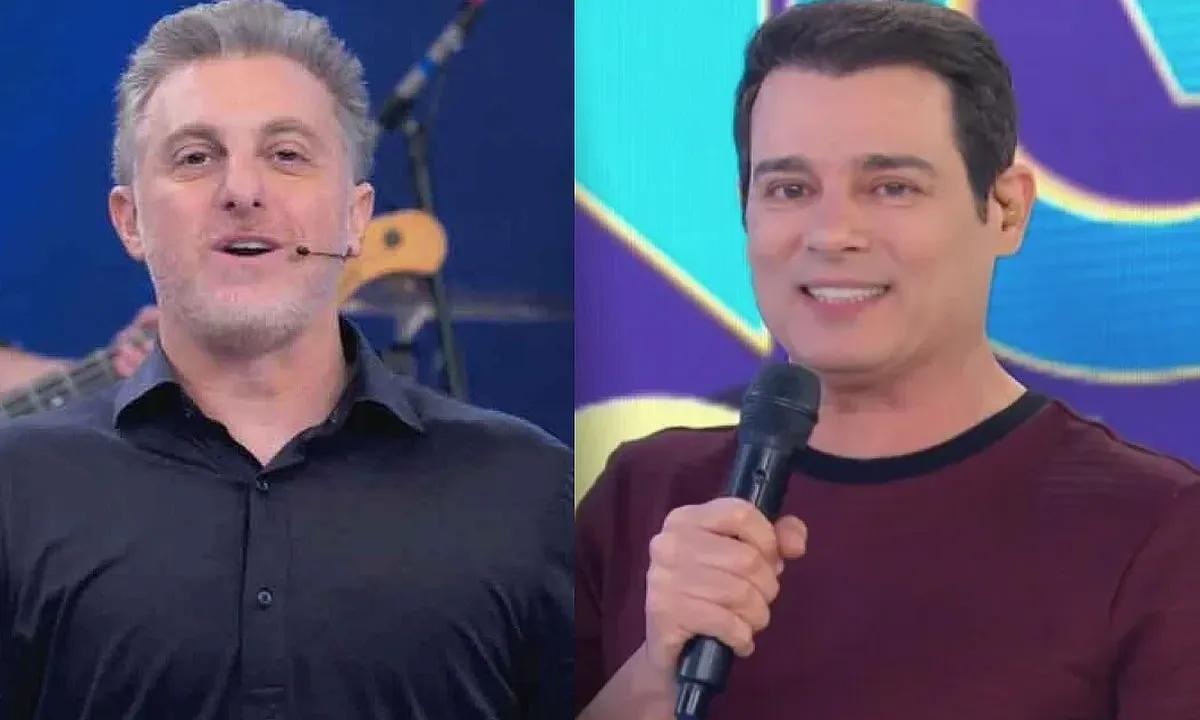Luciano Huck e Celso Portiolli
