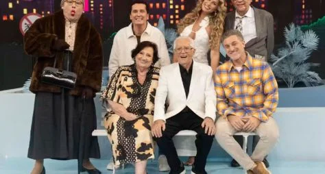 Ícone do humor, Carlos Alberto revive trajetória no "Domingão com Huck"