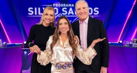 Justus vs. Ana Paula: Casal se desafia em jogo no "Programa Silvio Santos"