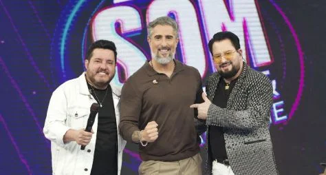 Bruno & Marrone são homenageados no "Caldeirão com Mion"